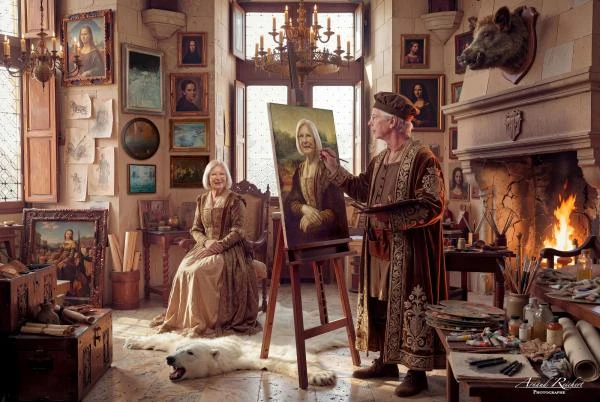 L'artiste et sa muse