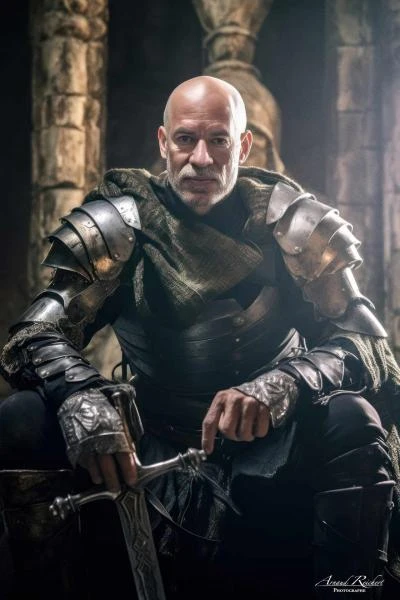 Knight portrait